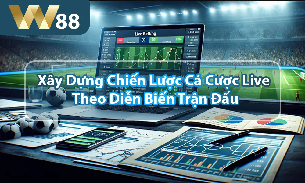 Cá cược live theo diễn biến trận đấu